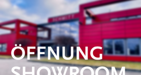 Öffnung Showroom