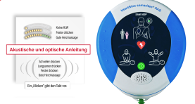 NEU – AED mit HLW-Unterstützung in Echtzeit
