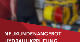 Neukundenangebot Hydraulikprüfung